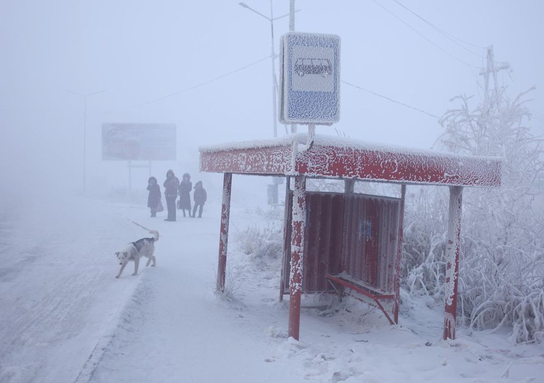 Yakutsk Kota Paling Dingin Di Dunia dengan Halte Bus yang Membeku Bagai Es Di Dalam Freezer - Src: Smithsonian Magazine