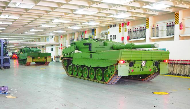 Kedatangan Tank Leopard & Marder 4