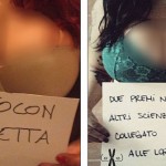 Foto Selfie Belahan Dada Gadis Italia #Iostocon