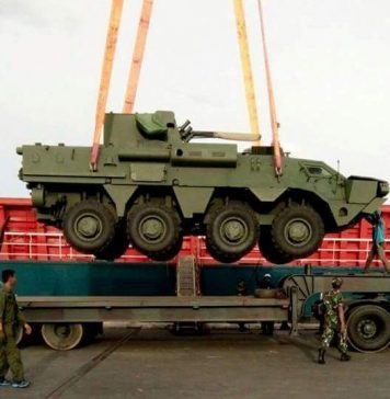 BTR-4M TNI AL Tiba - LancercellDOTcom