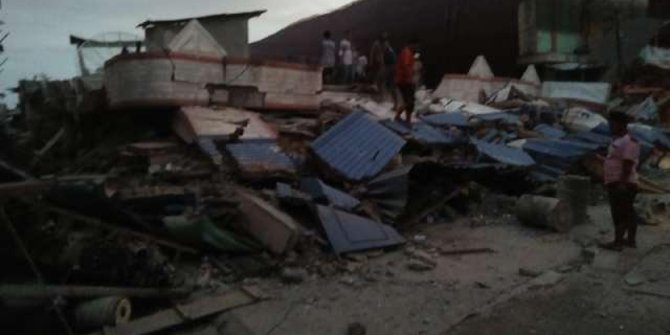 Kerusakan Gempa Aceh 7 Desember 2016