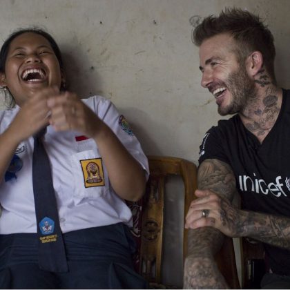 Riang Tawa Sri Bersama David Beckham