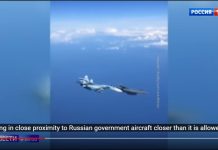 Manuver Berbahaya Su-27 Paksa F-15 Menjauh dari Pesawat Penumpang Rusia