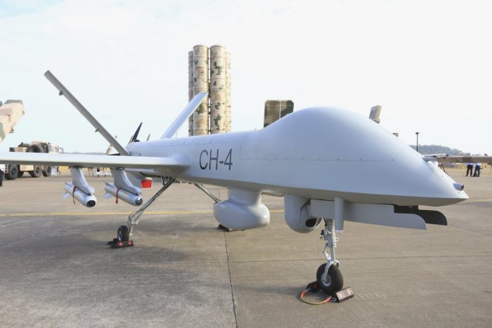 Drone Buatan Cina CH-4B dengan Kemampuan Serang - Sumber Gambar TheDriveDOTcom