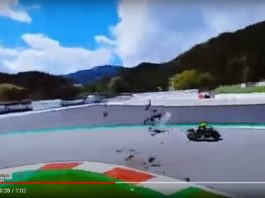 Kecelakaan MotoGP Austria Morbidelli Vs Zarco